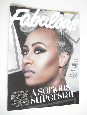 Fabulous magazine - Emeli Sande cover (27 May 2012)