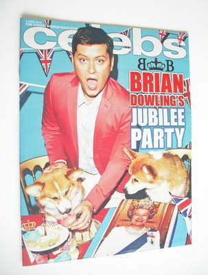 Celebs magazine - Brian Dowling cover (3 June 2012)
