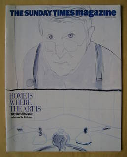 The Sunday Times magazine - Home Is Where The Art Is cover (5 January 2003)