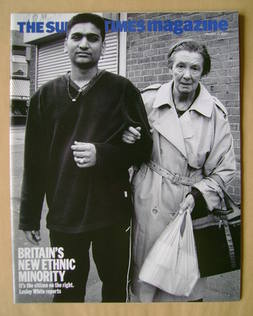 The Sunday Times magazine - Britain's New Ethnic Minority cover (13 January 2002)