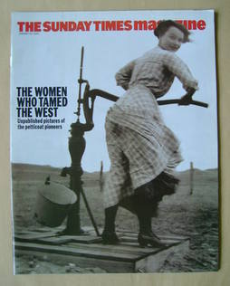 The Sunday Times magazine - The Women Who Tamed The West cover (20 January 2002)