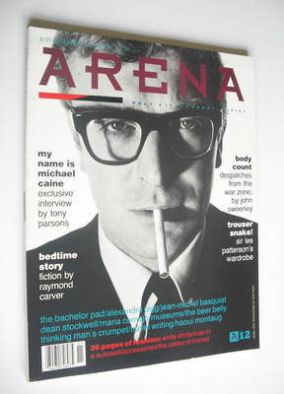 <!--1988-09-->Arena magazine - Autumn/Winter 1988 - Michael Caine cover
