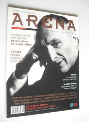 <!--1988-12-->Arena magazine - Winter 1988/1989 - Richard Rogers cover