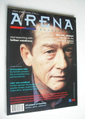 <!--1989-04-->Arena magazine - Spring 1989 - John Hurt cover