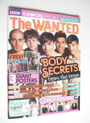 Top Of The Pops magazine - The Wanted cover (January 2012 - Special Edition)