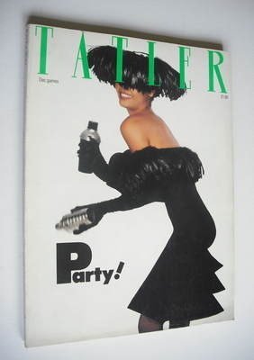 <!--1987-12-->Tatler magazine - December 1987/January 1988 - Talisa Soto co