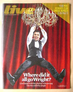 Live magazine - Mark Wright cover (29 January 2012)