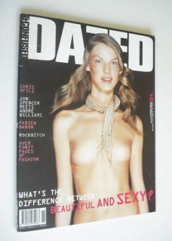 Dazed & Confused magazine (November 1998 - Angela Lindvall cover)