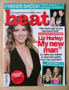 <!--2000-11-04-->Heat magazine - Liz Hurley cover (4-10 November 2000 - Iss