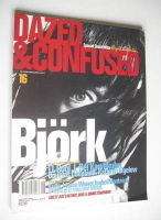 <!--1995-12-->Dazed & Confused magazine (December 1995 - Bjork cover)