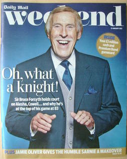Weekend magazine - Sir Bruce Forsyth cover (21 January 2012)