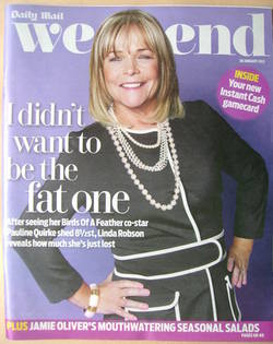 Weekend magazine - Linda Robson cover (28 January 2012)