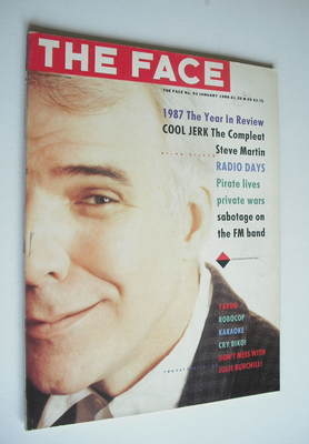 The Face magazine - Steve Martin cover (January 1988 - Issue 93)