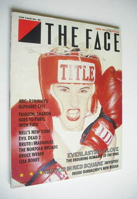 The Face magazine - Everlasting Glove cover (June 1987 - Issue 86)