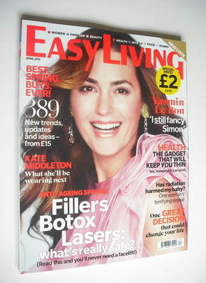 Easy Living magazine - April 2012 - Yasmin Le Bon cover