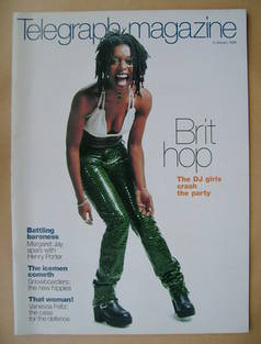Telegraph magazine - Denise Campbell cover (9 January 1999)