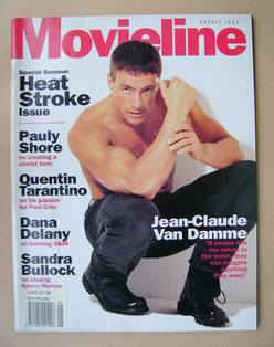 Movieline magazine - August 1994 - Jean-Claude Van Damme cover