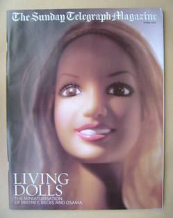 The Sunday Telegraph magazine - Living Dolls cover (26 May 2002)