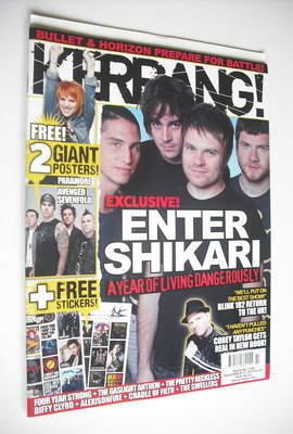 <!--2010-11-27-->Kerrang magazine - Enter Shikari cover (27 November 2010 -