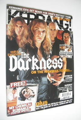 Kerrang magazine - The Darkness cover (12 November 2005 - Issue 1082)