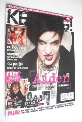 <!--2006-02-11-->Kerrang magazine - wiL Francis cover (11 February 2006 - I