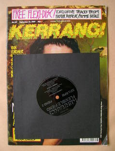 <!--1989-09-23-->Kerrang magazine - Steve Hogarth cover (23 September 1989 