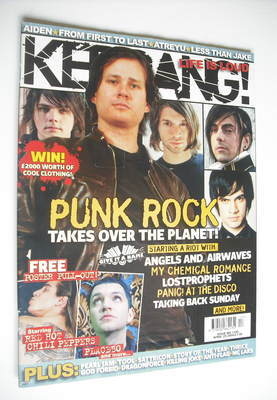 Kerrang magazine - Punk Rock cover (29 April 2006 - Issue 1105)