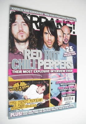 Kerrang magazine - Red Hot Chili Peppers cover (6 May 2006 - Issue 1106)
