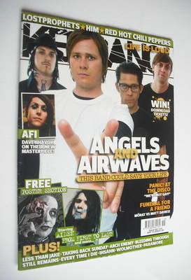 Kerrang magazine - Angels and Airwaves cover (13 May 2006 - Issue 1107)