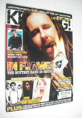 <!--2006-07-01-->Kerrang magazine - In Flames cover (1 July 2006 - Issue 11