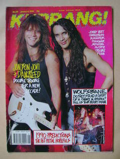 <!--1990-01-06-->Kerrang magazine - Jon Bon Jovi and Dan Reed cover (6 Janu