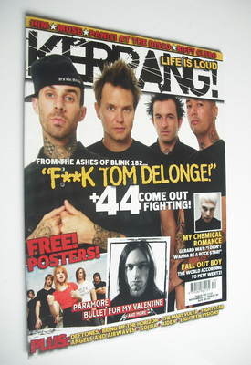 Kerrang magazine - +44 cover (4 November 2006 - Issue 1132)
