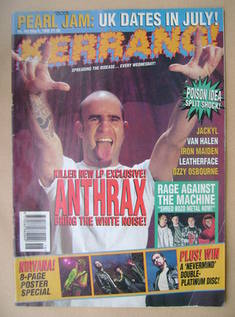Kerrang magazine - 8 May 1993 (Issue 442)