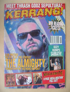 Kerrang magazine - 14 August 1993 (Issue 456)