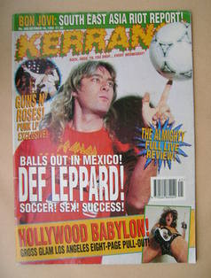 Kerrang magazine - 16 October 1993 (Issue 465)