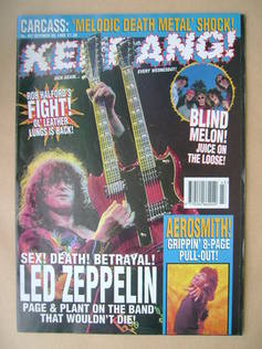 <!--1993-10-30-->Kerrang magazine - 30 October 1993 (Issue 467)