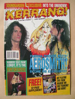 <!--1993-11-20-->Kerrang magazine - 20 November 1993 (Issue 470)