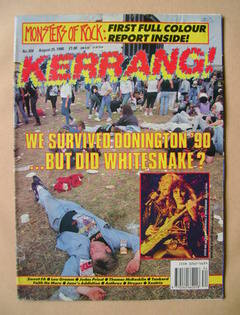 <!--1990-08-25-->Kerrang magazine - 25 August 1990 (Issue 304)