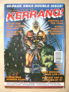 <!--1991-12-21-->Kerrang magazine - 21-28 December 1991 (Issue 372)