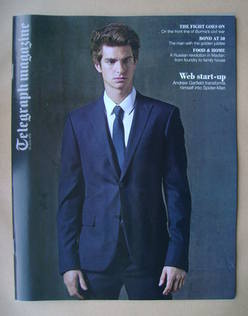Telegraph magazine - Andrew Garfield cover (23 June 2012)