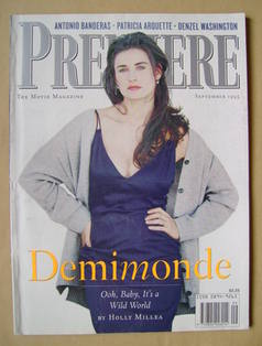 Premiere magazine - Demi Moore cover (September 1995)