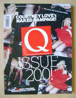 Q magazine - Courtney Love cover (March 2003)
