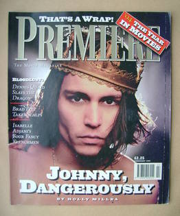 Premiere magazine - Johnny Depp cover (February 1995)