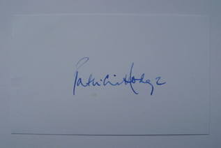 Patricia Hodge autograph