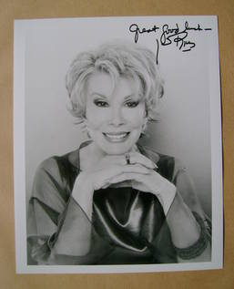 Joan Rivers autograph - signed photo