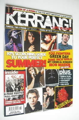 <!--2005-05-07-->Kerrang magazine - Scorching Guide To Your Perfect Summer 
