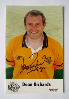 Dean Richards autograph
