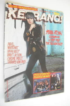 Kerrang magazine - Quireboys cover (29 October 1988 - Issue 211)