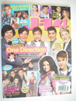J-14 magazine - One Direction cover (May/June 2012)
