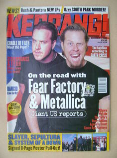 <!--1998-12-12-->Kerrang magazine - 12 December 1998 (Issue 729)